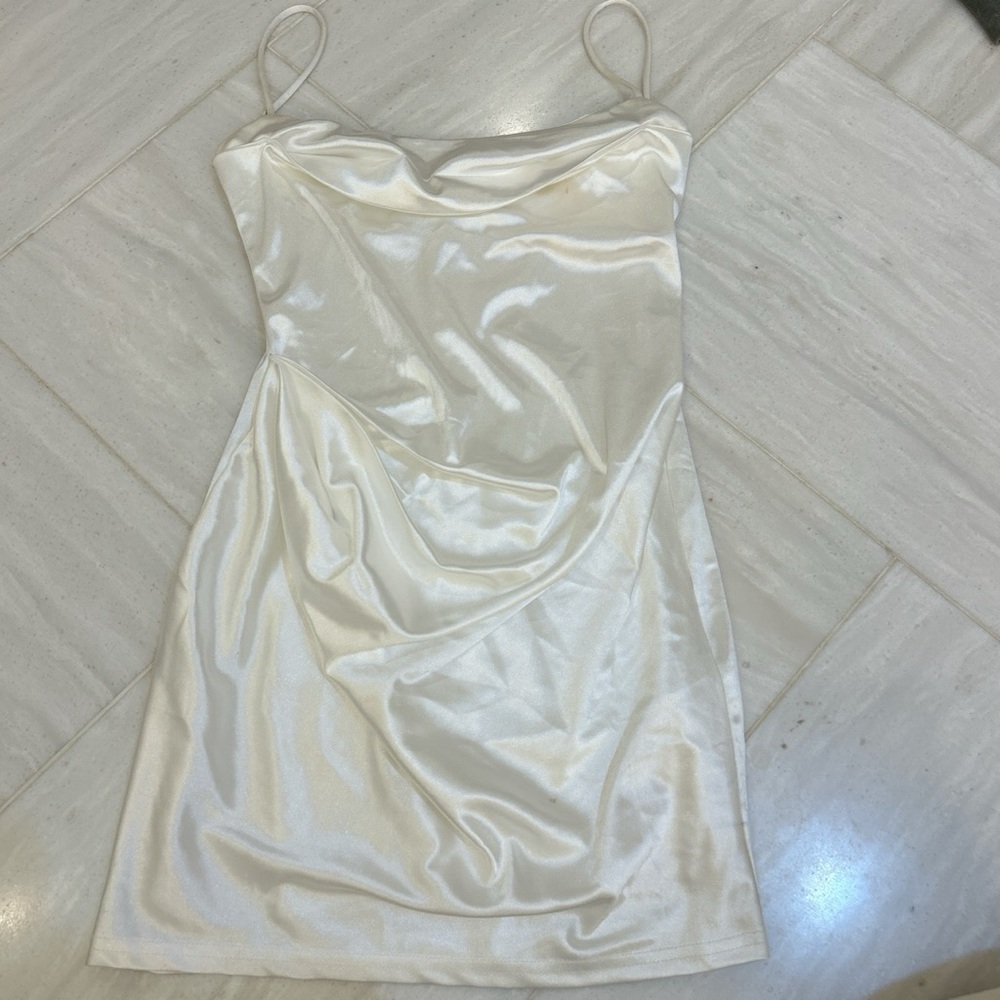 Lucy in the Sky- Silk mini dress